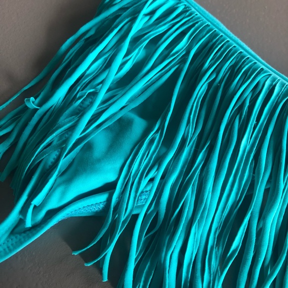 L space fringe bathing suit top - Picture 3 of 4